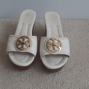 Tory Burch Selma Logo Wedge Sandal
